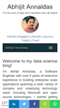 Mobile Screenshot of abhijitannaldas.com